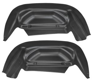 GMC Sierra Wheel Well Guards - Rear - Husky Liners - Black - `14-`15